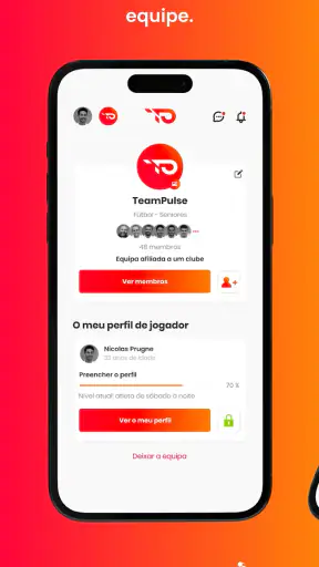 TeamPulse - Gestão de Equipas screenshot