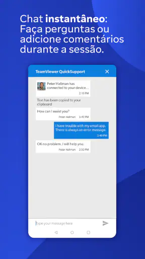 TeamViewer QuickSupport screenshot