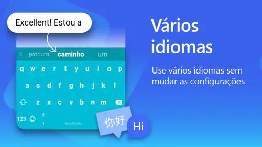 Teclado Microsoft SwiftKey screenshot