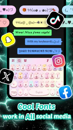 Teclado Thunder Neon Wolf screenshot
