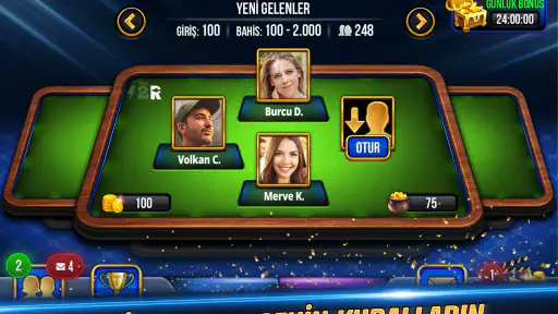 Tekel Okey - Online Çanak Okey screenshot