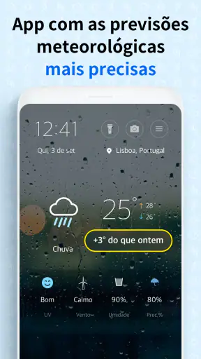 Tela do Clima screenshot