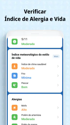 Tela do Clima screenshot