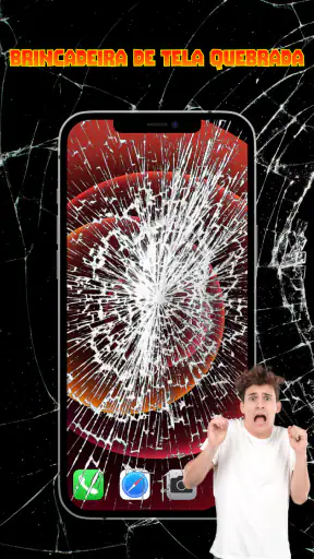 Tela quebrada e Bomba Relógio screenshot