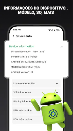 Telefone Software Atualiza App screenshot