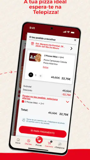 Telepizza Portugal screenshot