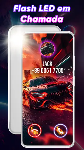 Tema Da Tela De Chamada Color screenshot