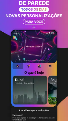 Temas screenshot