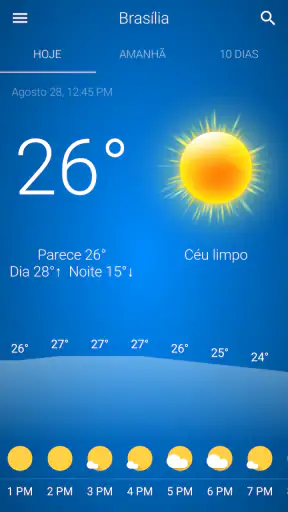 Tempo Brasil screenshot