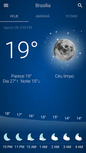 Tempo Brasil screenshot