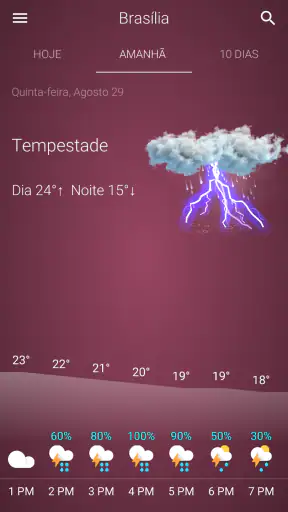 Tempo Brasil screenshot