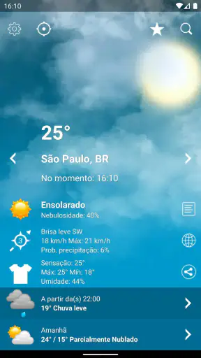 Tempo Brasil Clima XL PRO screenshot