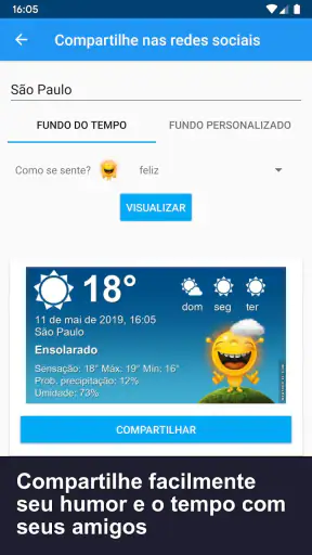 Tempo Brasil Clima XL PRO screenshot