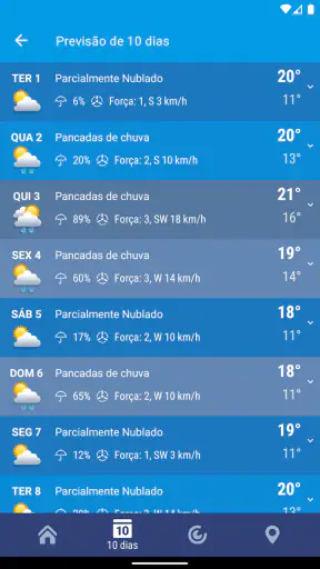 Tempo Brasil Clima XS PRO screenshot