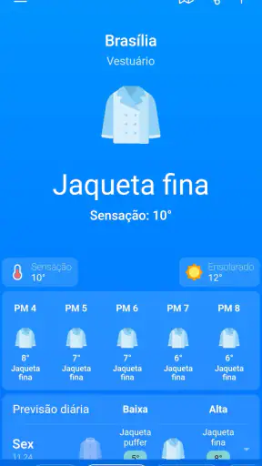Tempo & Clima - Weather Sky screenshot