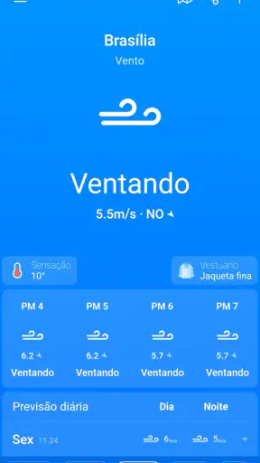 Tempo & Clima - Weather Sky screenshot