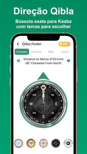Tempo de oração, Azan e Qibla screenshot