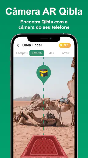 Tempo de oração, Azan e Qibla screenshot