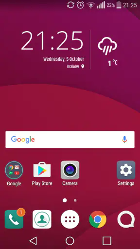 Tempo e relógio simples screenshot