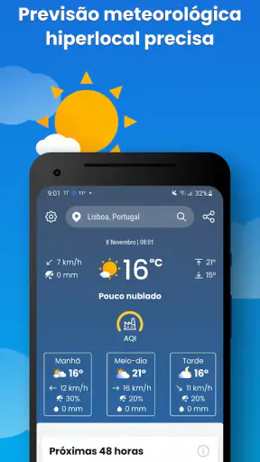 Tempo: Radar, Mapas e Widget screenshot