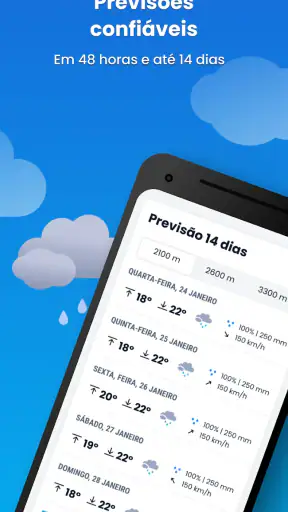 Tempo: Radar, Mapas e Widget screenshot