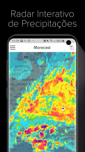 Tempo, Radar, Widget: Morecast screenshot
