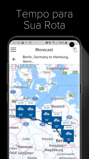 Tempo, Radar, Widget: Morecast screenshot