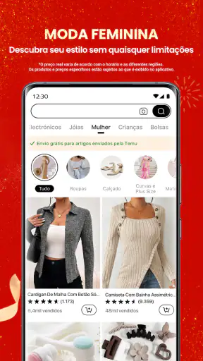 Temu:Compre como um bilionário screenshot