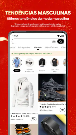 Temu:Compre como um bilionário screenshot