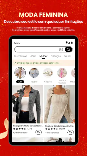 Temu:Compre como um bilionário screenshot