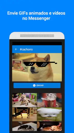 Tenor GIF Keyboard screenshot