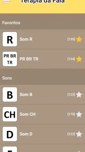Terapia da Fala :exercícios PT screenshot