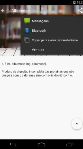 Terminologia médica screenshot