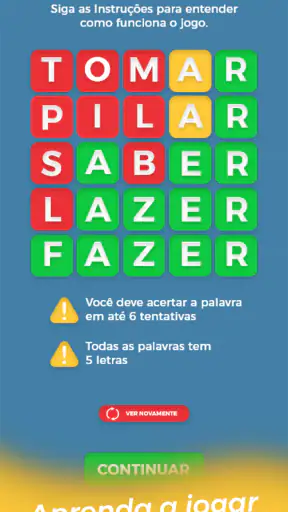 Termo Jogo de Palavras screenshot