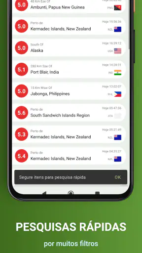 Terremotos Perto de Mim screenshot