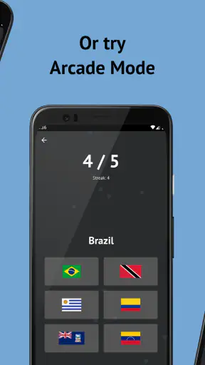 Teste de Bandeiras do mundo screenshot
