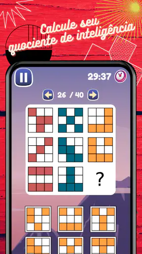 Teste QI: Lógica & Raciocínio screenshot
