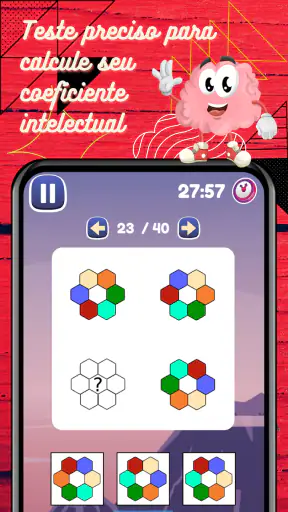 Teste QI: Lógica & Raciocínio screenshot