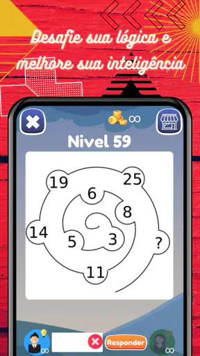 Teste QI: Lógica & Raciocínio screenshot
