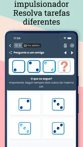 Teste de QI (Português) screenshot