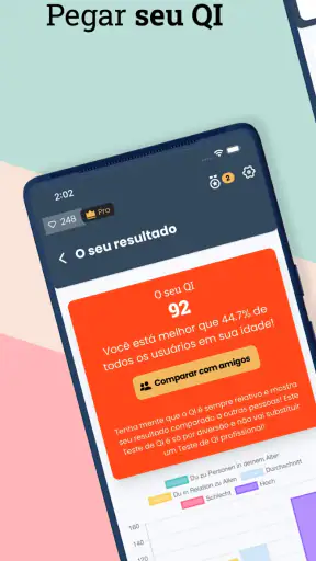 Teste de QI (Português) screenshot