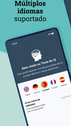 Teste de QI (Português) screenshot