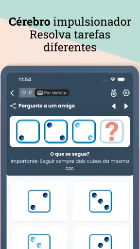 Teste de QI (Português) screenshot