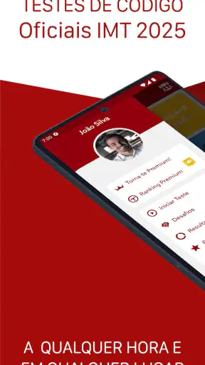 Testes de Código screenshot