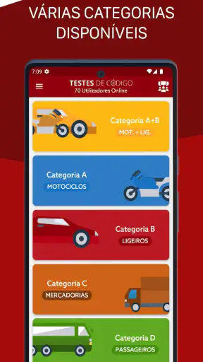 Testes de Código screenshot