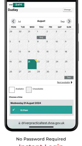 Testi Driving Cancellations UK screenshot