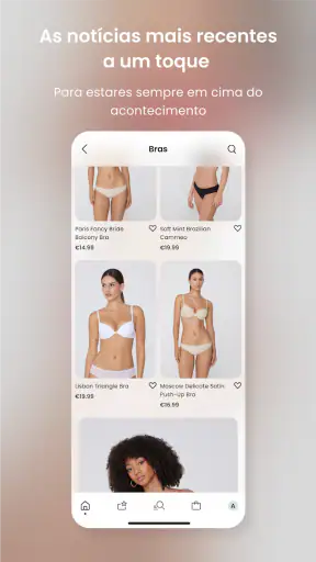Tezenis screenshot