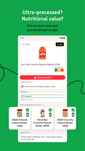 The Food App – Scan and swap screenshot