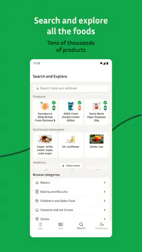 The Food App – Scan and swap screenshot