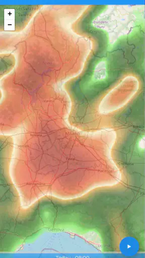 The Frog: Aplicativo de clima screenshot
